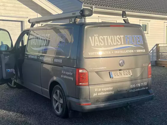 Professionell service av vattenfilter